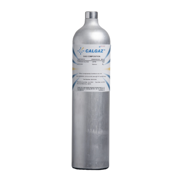 BW Honeywell CG-Q58-4 Quad Mix Calibration Gas