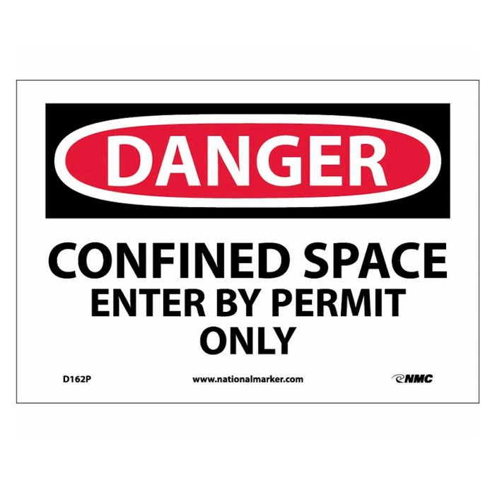 Danger Confined Space Enter By Permit Only