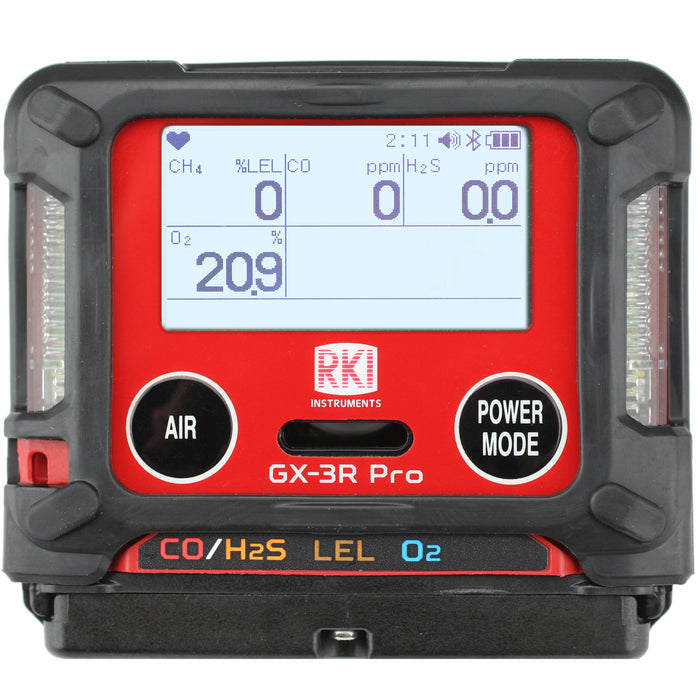 RKI GX-3R Pro Portable Gas Monitor with Bluetooth