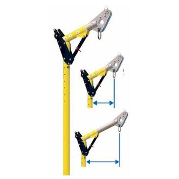 Miller DuraHoist Confined Space 1-Piece Adjustable Mast