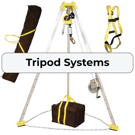 confined space tripod rescue systems