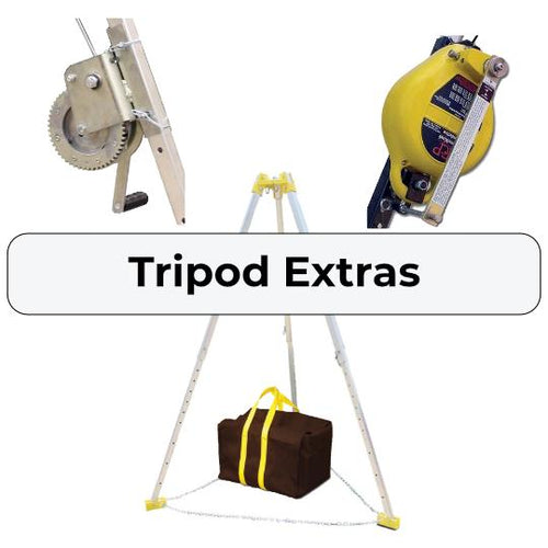 Confined Space Tripod and Winch Parts and Accessories
