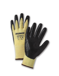 Radnor Kevlar Lycra Cut Level 2 Nitrile Coated Glove