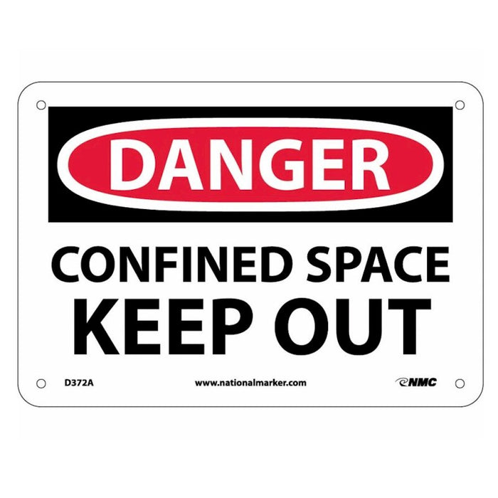 Danger Confined Space Keep Out