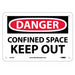 Danger Confined Space Keep Out