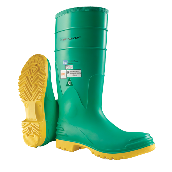 Dunlop 87012 Hazmax Steel Toe Knee Boot — Major Safety