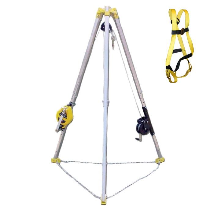 FrenchCreek S50G-M7 Manhole Tripod System - No Overlay