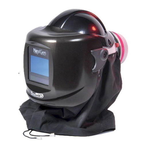 Gentex Pureflo ESM+ PF60 PAPR Respirator Nexgen Welding Helmet System