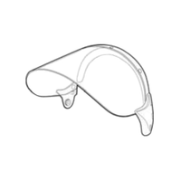 Pureflo PR02484SP PAPR Replacement Visor for Welding Helmet - Each