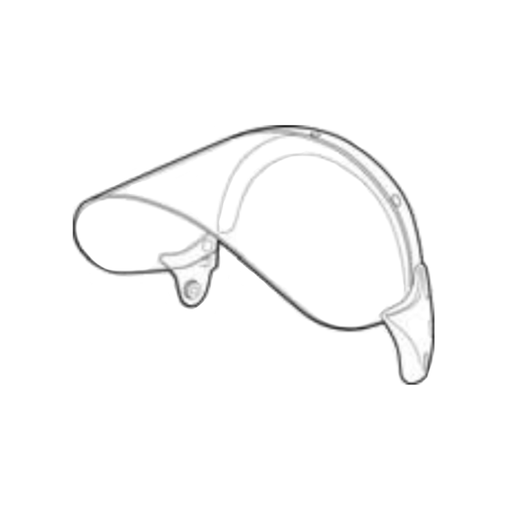 Gentex Pureflo PR02050SP PAPR Visor Assembly.png
