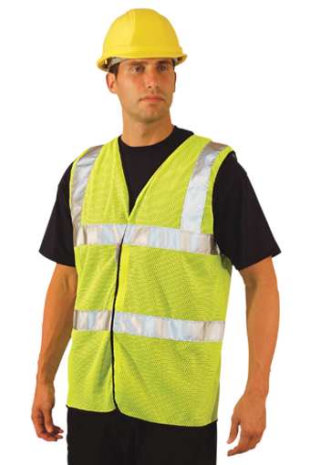 Occunomix LUX-SSCOOLG ANSI Class II Premium Cool Mesh Safety