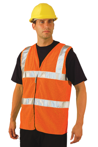 Occunomix LUX-SSCOOLG ANSI Class II Premium Cool Mesh Safety Vest