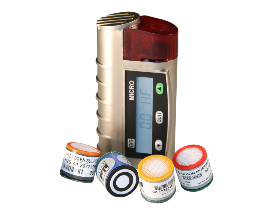 GFG Micro IV single gas monitor with sensors