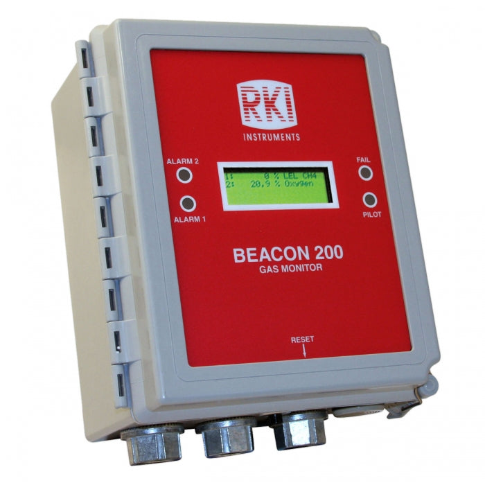 RKI Beacon 200 Fixed Gas Detector Controller — Major Safety