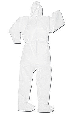 Keystone Keyguard MPF Disposable Coverall - Hood and Boot — Major Safety