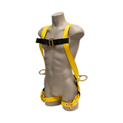 FrenchCreek 651B fall protection harness with 3 d-rings