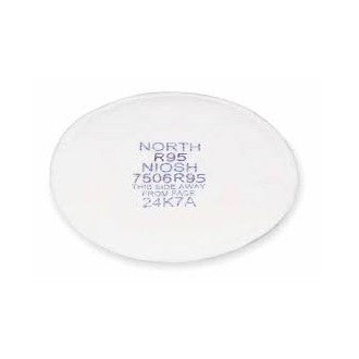 North 7506R95 Respirator R95 Prefilter