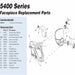 North 770017 Inhalation Valve Flaps