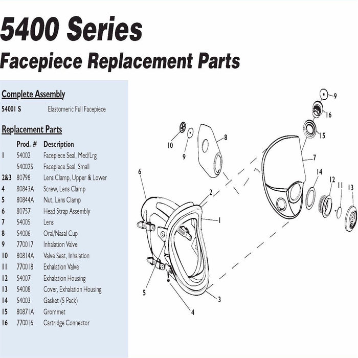 North 80846A Headstrap Latch Hardware