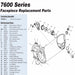 North 80844A Lens Clamp Nut