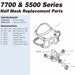 North 80844A Lens Clamp Nut