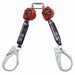 Protecta Rebel 3100414 Twin Leg Self Retracting Lifeline - Rebar Hooks