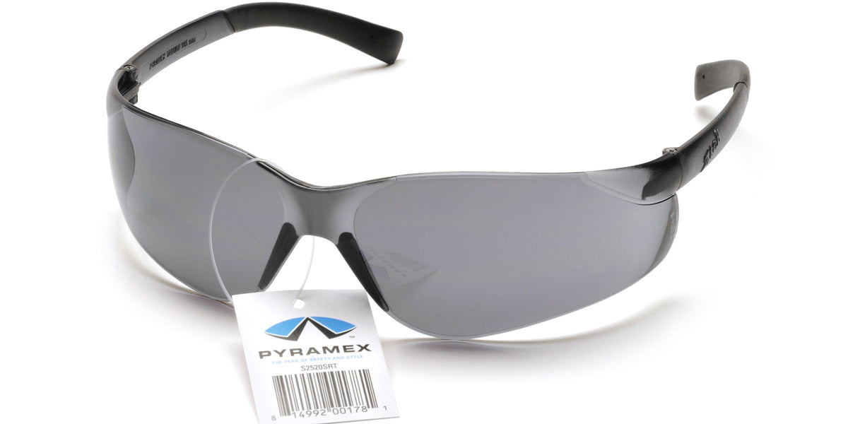 Pyramex S2520S Ztek Gray Lens Safety Glasses — Major Safety