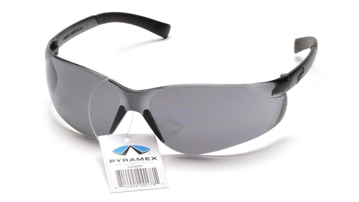 Pyramex Ztek Safety Glasses - Gray Frame With Gray Anti-Fog Lens, 12 Pair Pack (S2520ST)