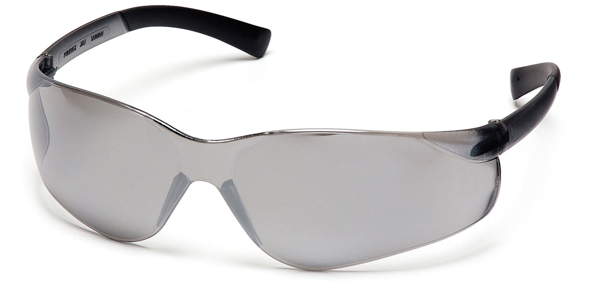 Pyramex S2570S Ztek Silver Mirror Lens Safety Glasses — Major Safety