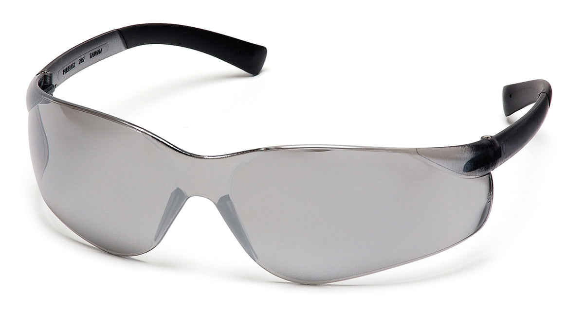 Pyramex S2570S Ztek Silver Mirror Lens Safety Glasses — Major Safety