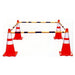 JBC RCB6YB Adjustable Traffic Cone Bar Barrier